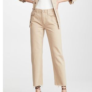 Mother boyish jeans- the Tommy high-rise straight